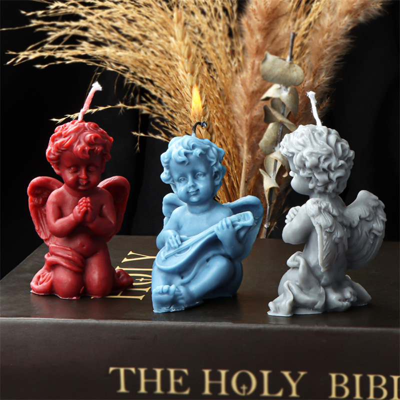 3D Silicone Candle Mold Prayin - Candle Fragrance Supplies บทวิจารณ์และราคา