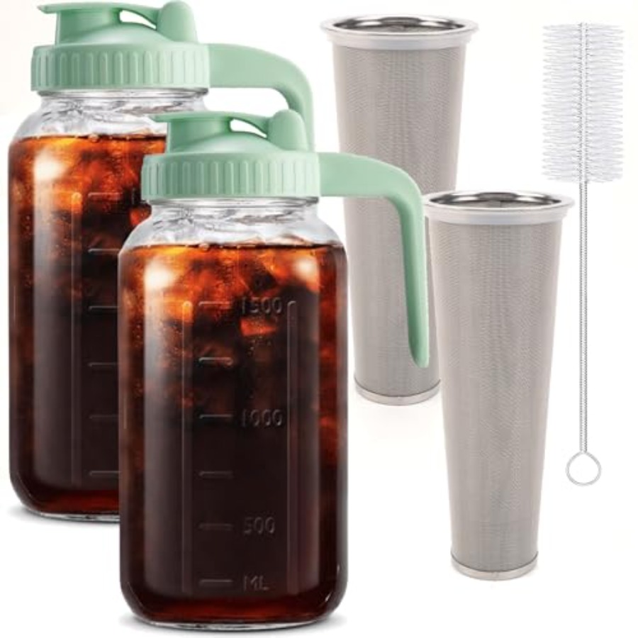 Set of Cold Brew Coffee Maker  - Pour Spout Pitcher บทวิจารณ์และราคา