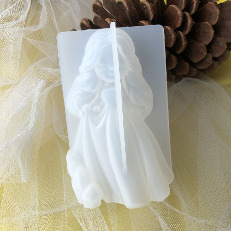 3D Cute Princess Silicone Cand - Candle Making Supplies For Beginners บทวิจารณ์และราคา
