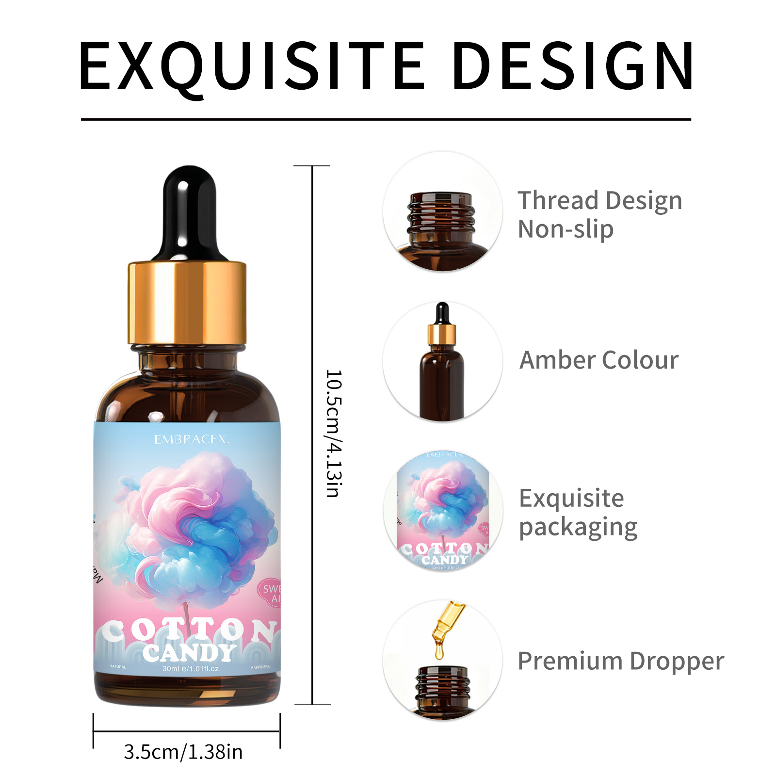 30ml Cotton Candy Essential Oi - Candle Fragrance Supplies บทวิจารณ์และราคา