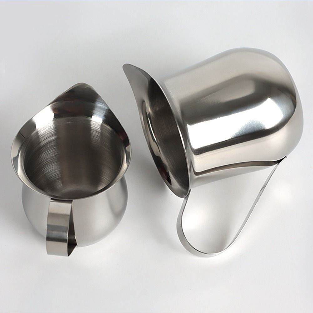 New Stainless Steel Coffee Mil - Pour Spout Pitcher บทวิจารณ์และราคา