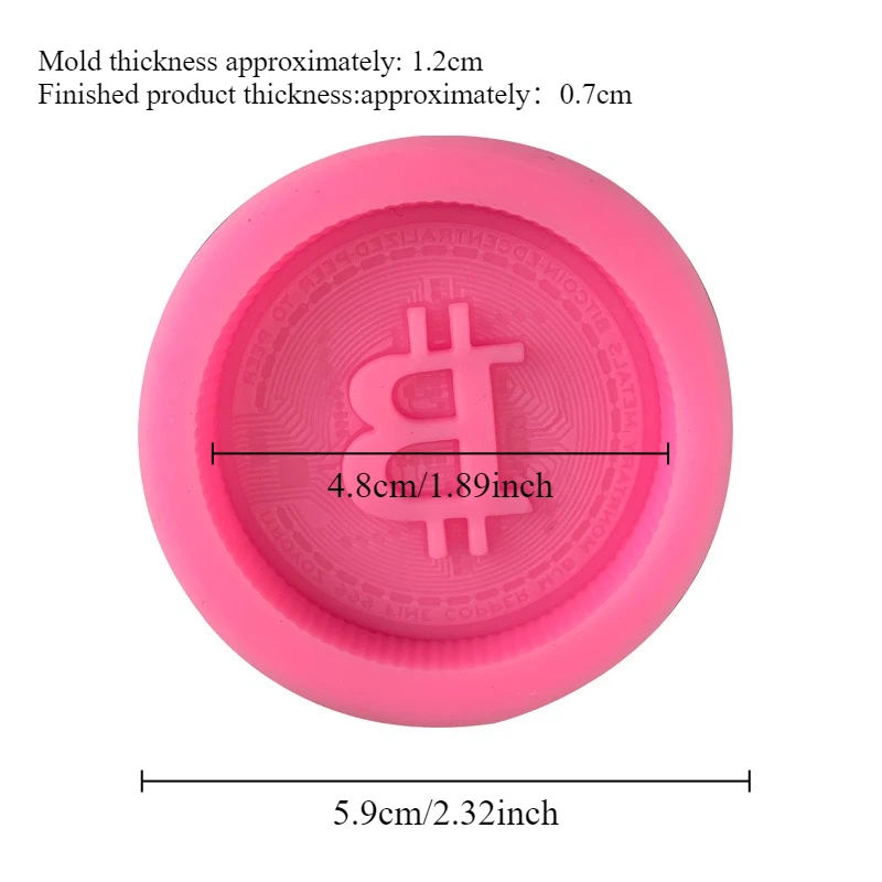 1/3pcs Currency Logo Soap Sili - Candle Making Supplies Online บทวิจารณ์และราคา