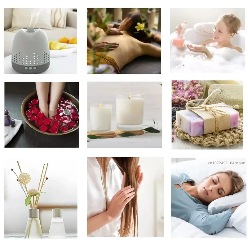 Aromatherapy Pure Natural Blue - Candle Fragrance Supplies บทวิจารณ์และราคา
