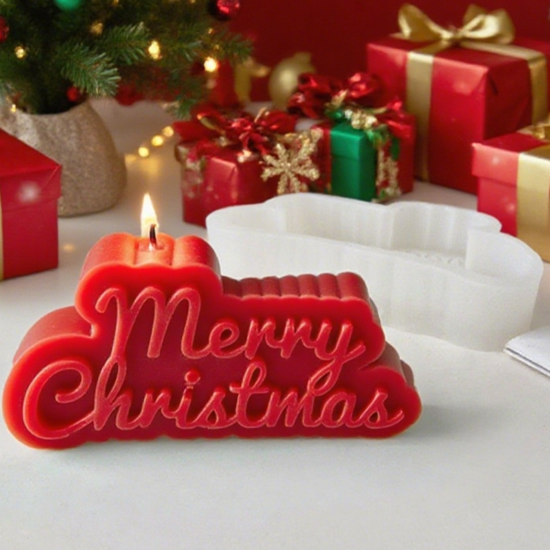 1 piece, Christmas alphabet si - Candle Fragrance Supplies บทวิจารณ์และราคา