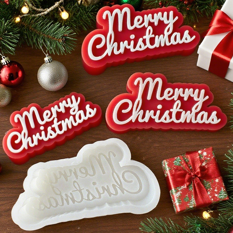 1 piece, Christmas alphabet si - Candle Fragrance Supplies บทวิจารณ์และราคา