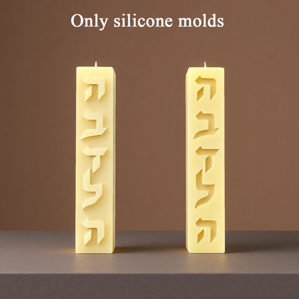 DIY Silicone Candle Mold Hebre - Candle Making Supplies For Beginners บทวิจารณ์และราคา
