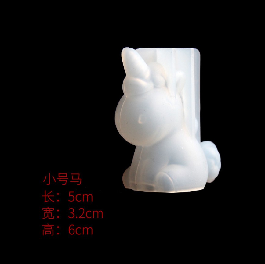 Transparent Unicorn Silicone E - Candle Making Supplies For Beginners บทวิจารณ์และราคา