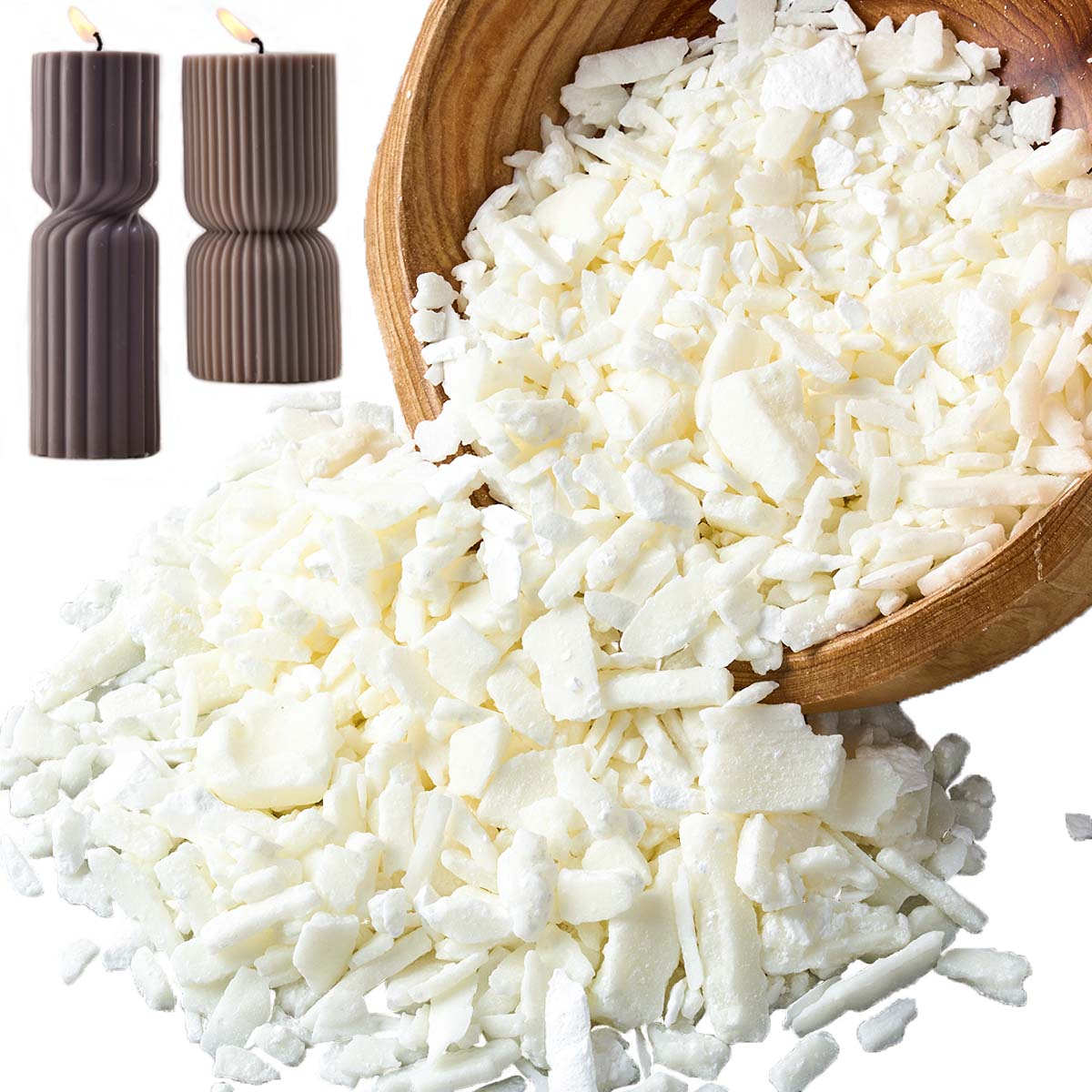 1 Pounds Pure White Soy Wax Fo - Candle Making Supplies For Beginners บทวิจารณ์และราคา