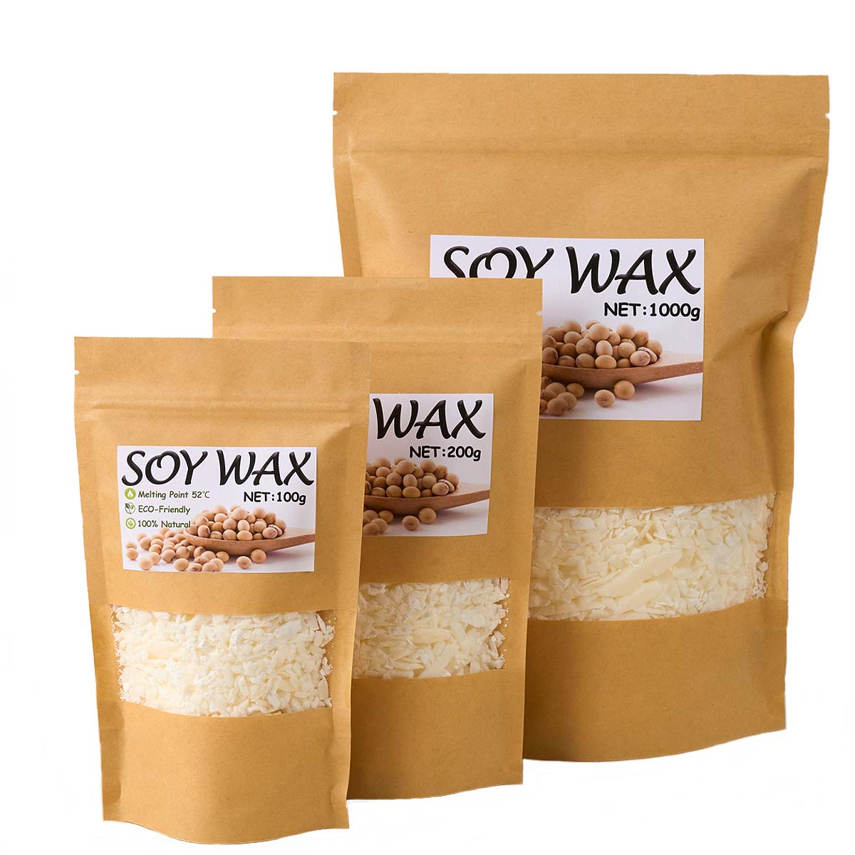 1 Pounds Pure White Soy Wax Fo - Candle Making Supplies For Beginners บทวิจารณ์และราคา