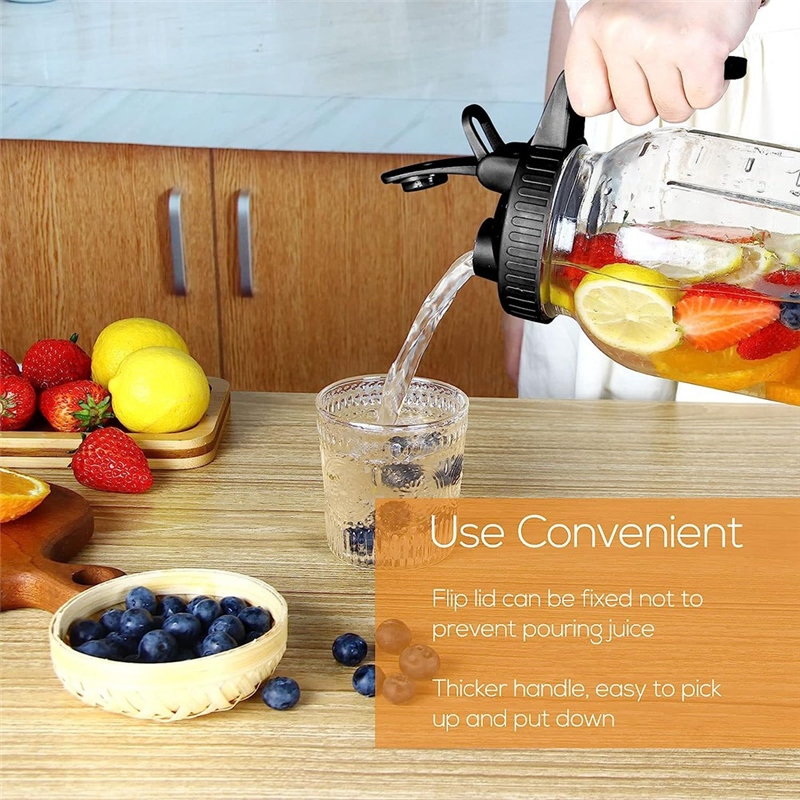 32Oz Mason Jar Pour Spout Lid  - Pour Spout Pitcher บทวิจารณ์และราคา