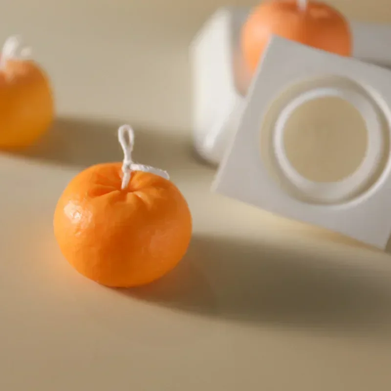 Creative Orange Shape Candle S - Candle Making Supplies For Beginners บทวิจารณ์และราคา