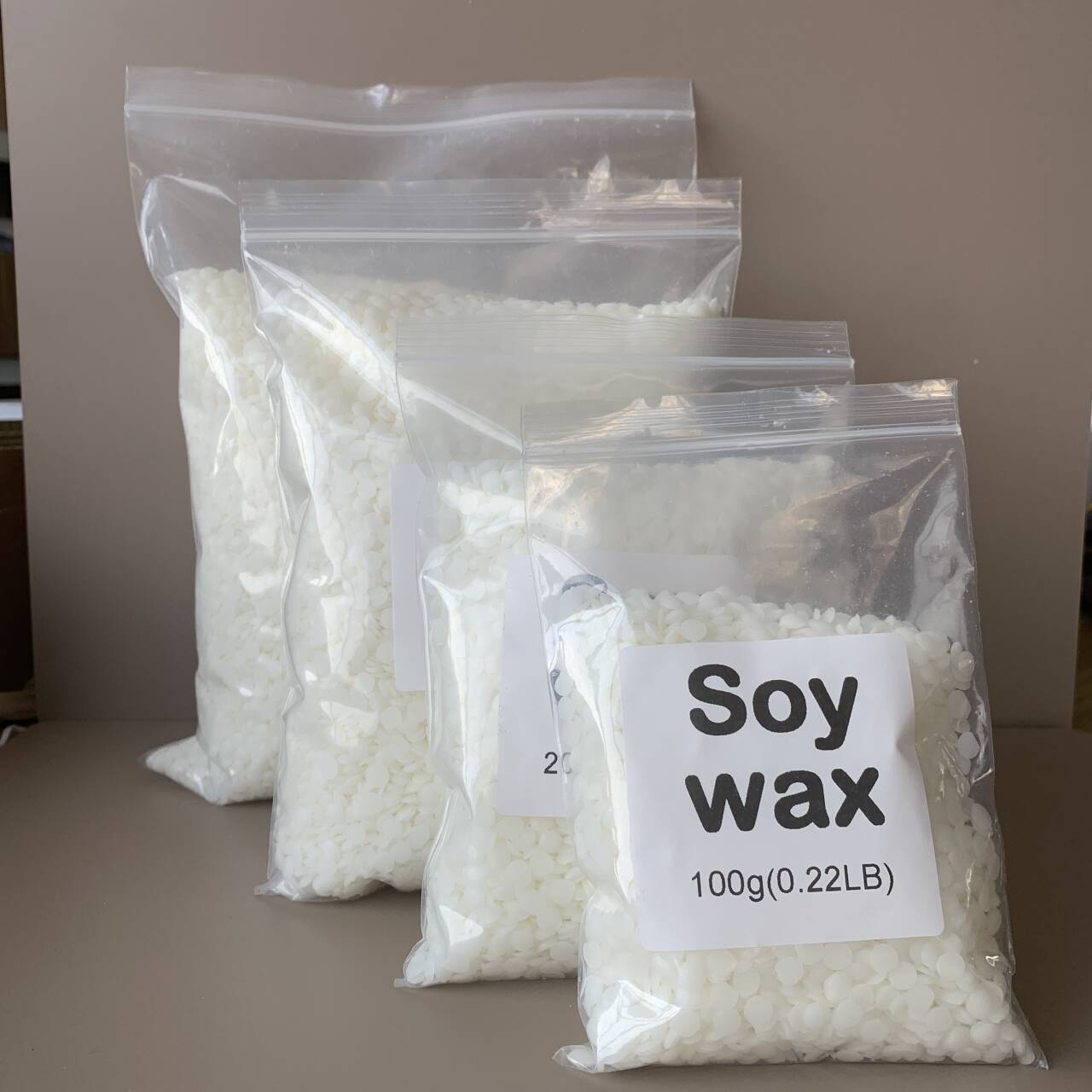 50g-1000g 100% natural Soy Wax - Candle Making Supplies Online บทวิจารณ์และราคา