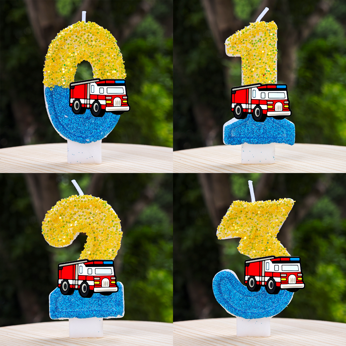 Fire Engine Candle Cute Cartoo - Candle Making Supplies Online บทวิจารณ์และราคา