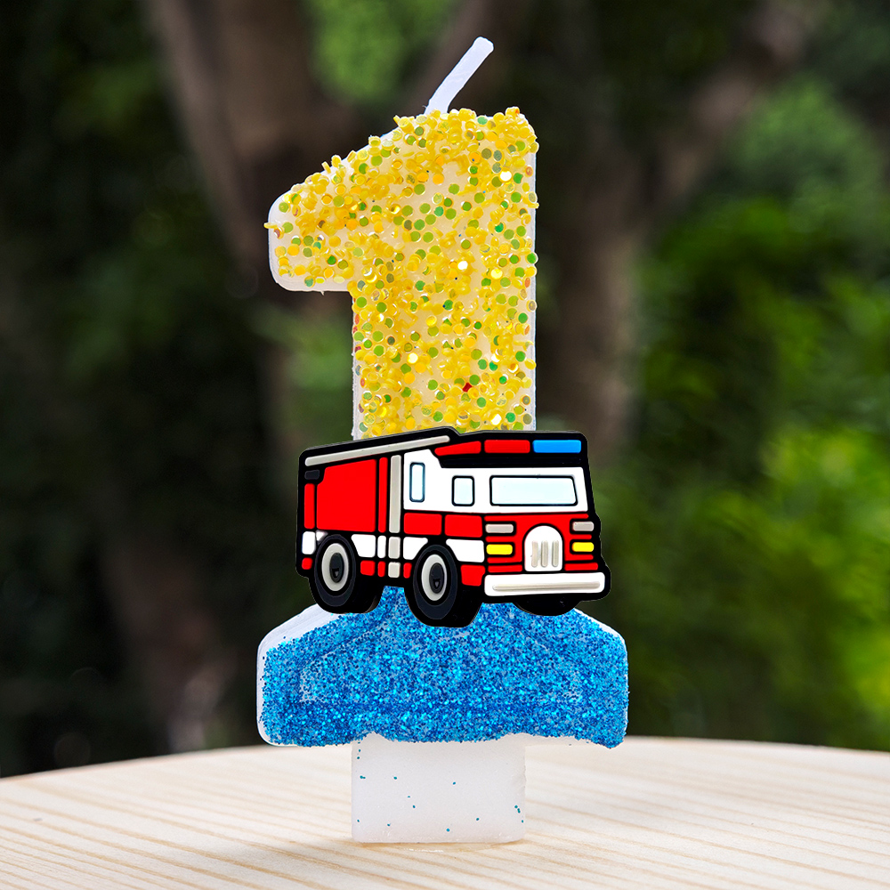 Fire Engine Candle Cute Cartoo - Candle Making Supplies Online บทวิจารณ์และราคา