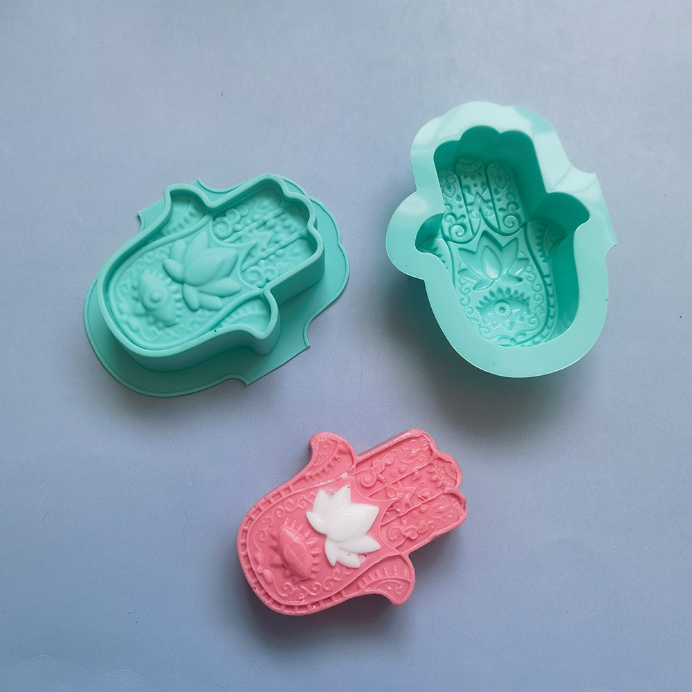 2/4pcs Silicone Soap Molds DIY - Candle Making Supplies For Beginners บทวิจารณ์และราคา