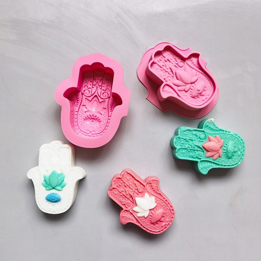 2/4pcs Silicone Soap Molds DIY - Candle Making Supplies For Beginners บทวิจารณ์และราคา