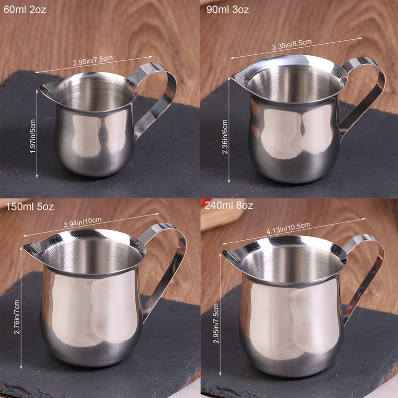New！Coffee Milk Frothing Pitch - Pour Spout Pitcher บทวิจารณ์และราคา