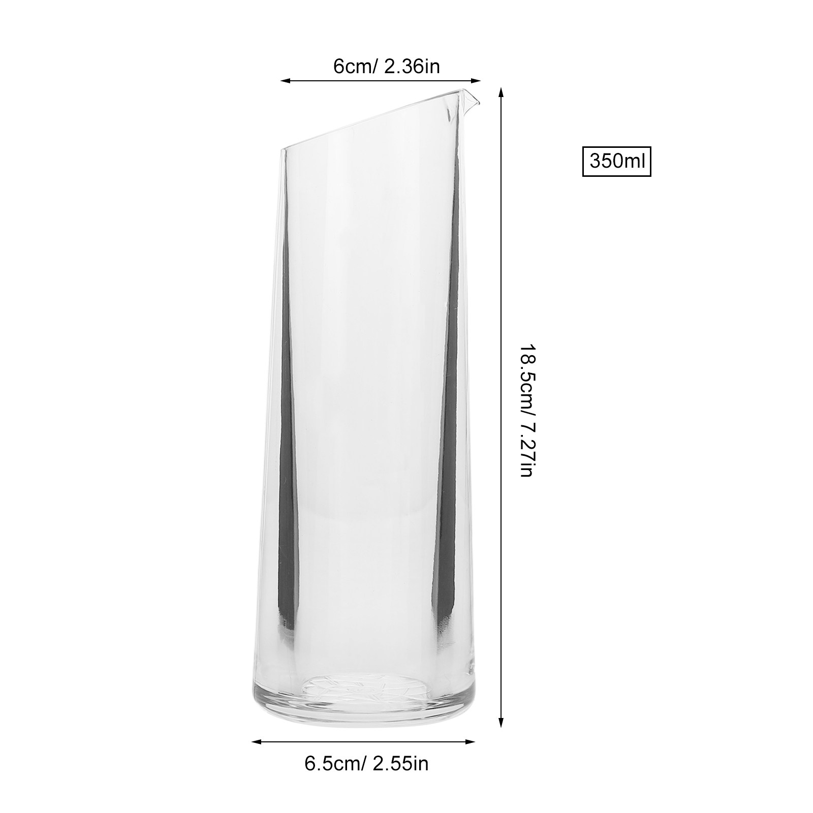 Acrylic Whiskey Decanter 350Ml - Pour Spout Pitcher บทวิจารณ์และราคา