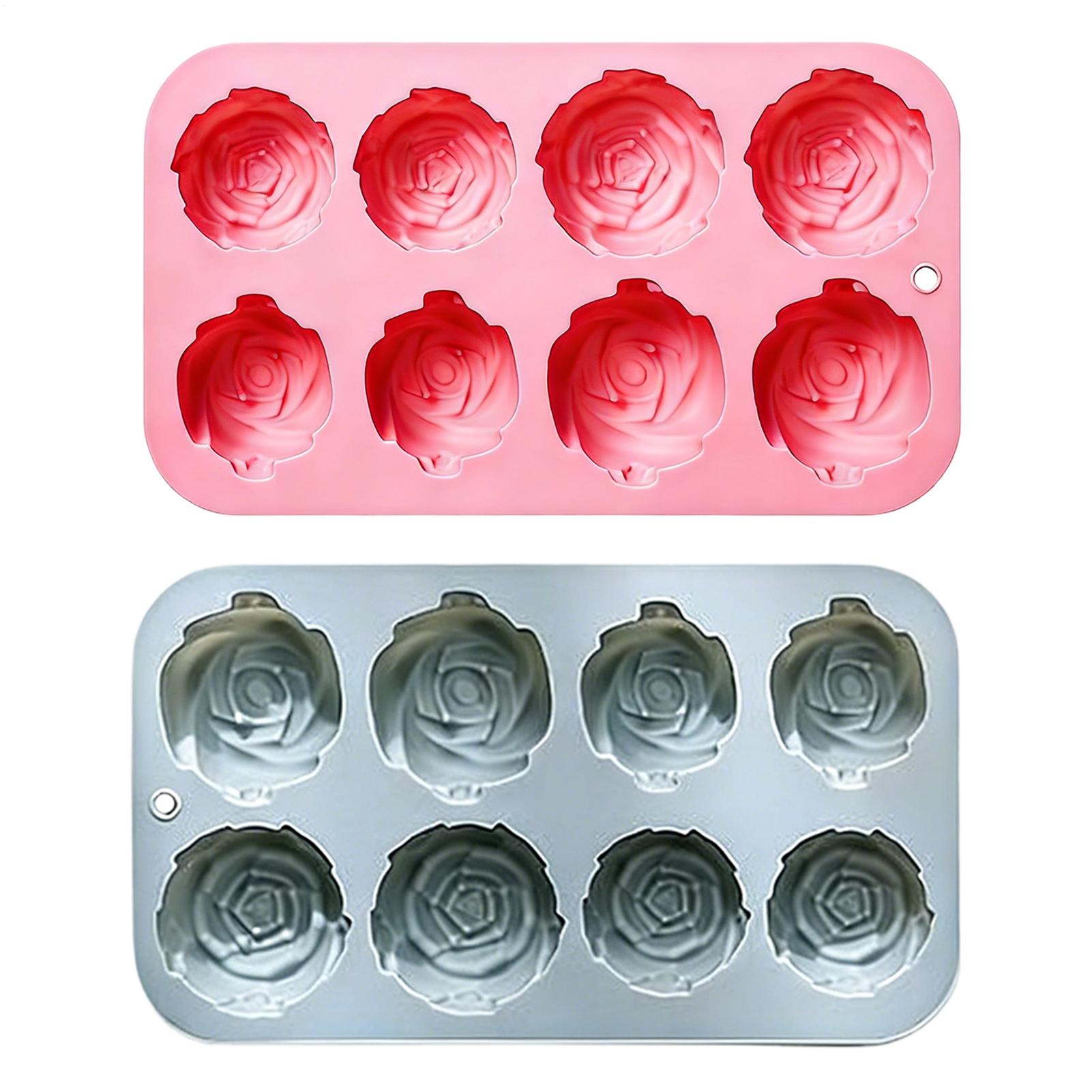 8 Holes Rose Flower Silicone M - Candle Making Supplies For Beginners บทวิจารณ์และราคา