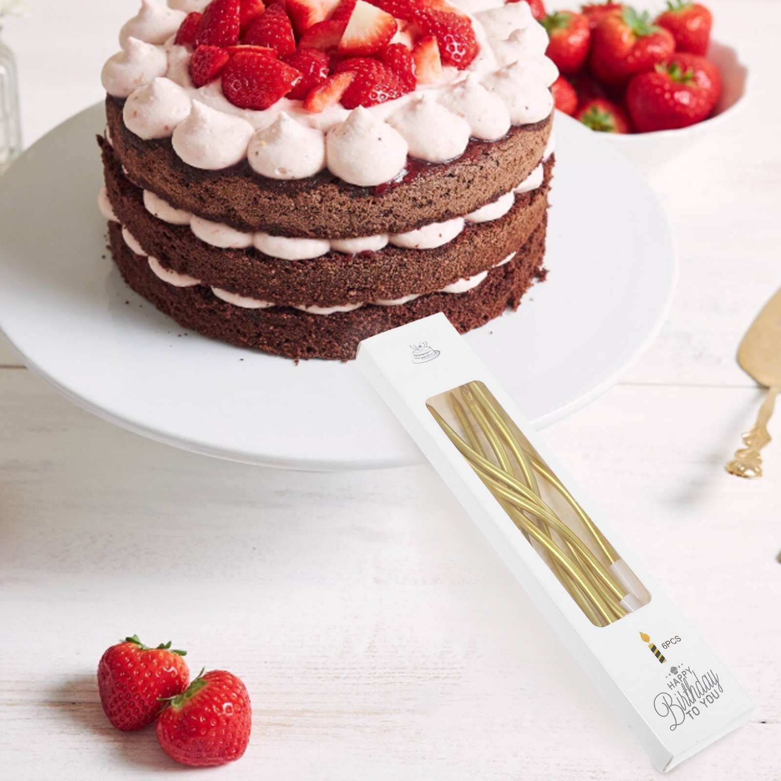 72Pcs Spiral Birthday Candles  - Candle Supply บทวิจารณ์และราคา