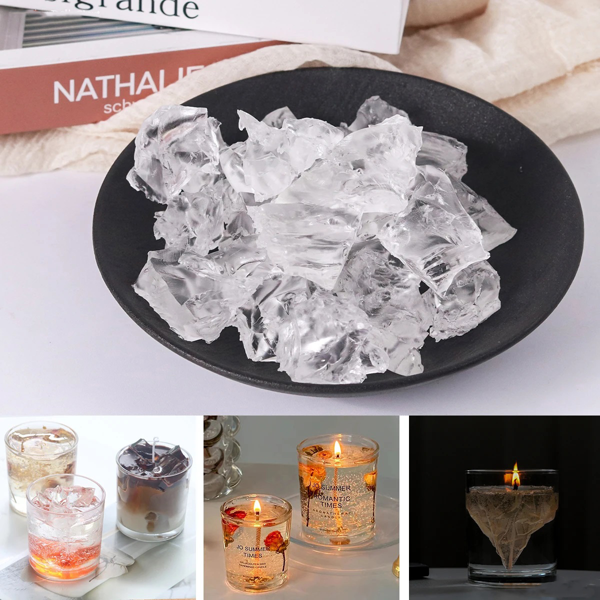 100G 7Colors Jelly Wax DIY Han - Candle Making Supplies For Beginners บทวิจารณ์และราคา