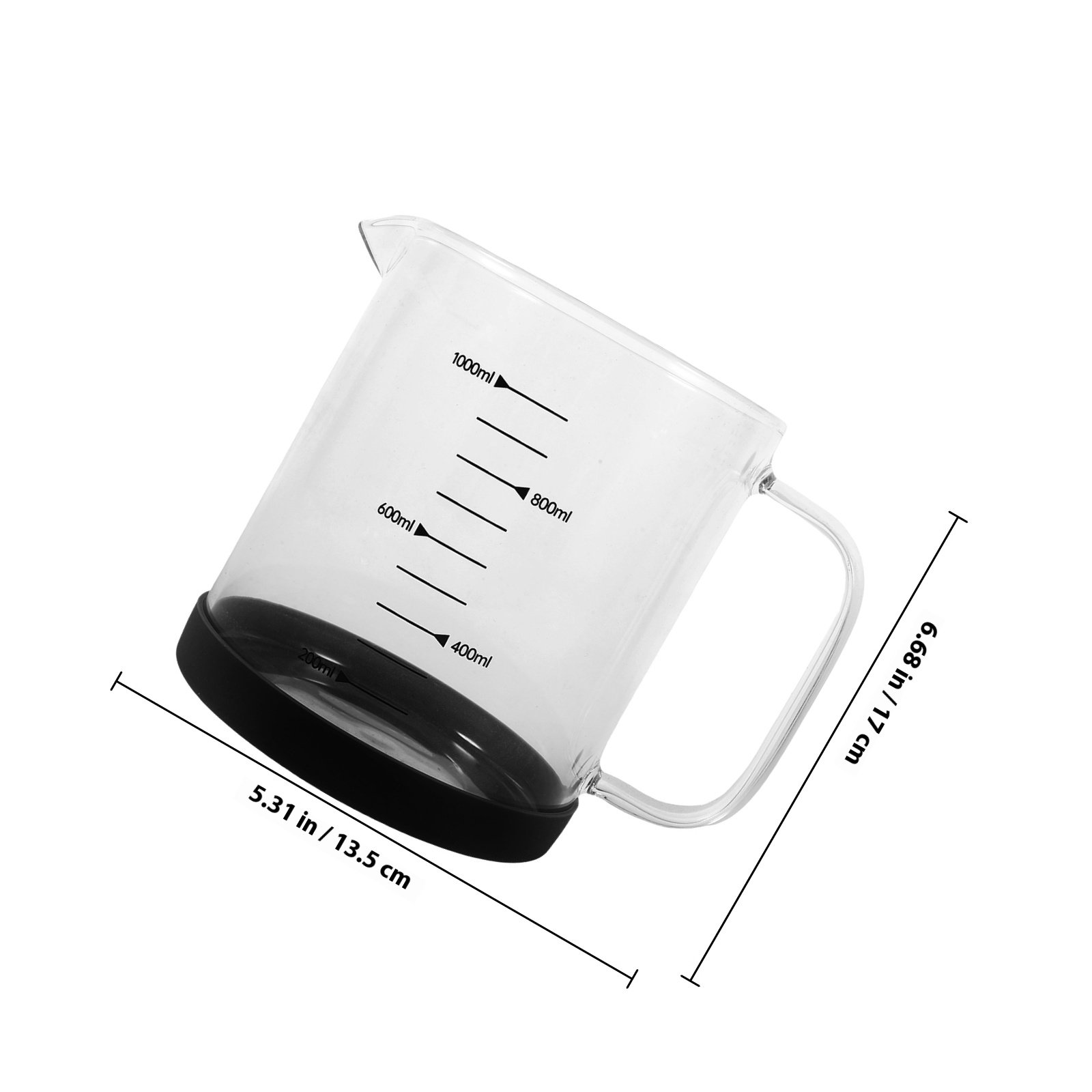 1000Ml Glass Measuring Cup wit - Pour Spout Pitcher บทวิจารณ์และราคา