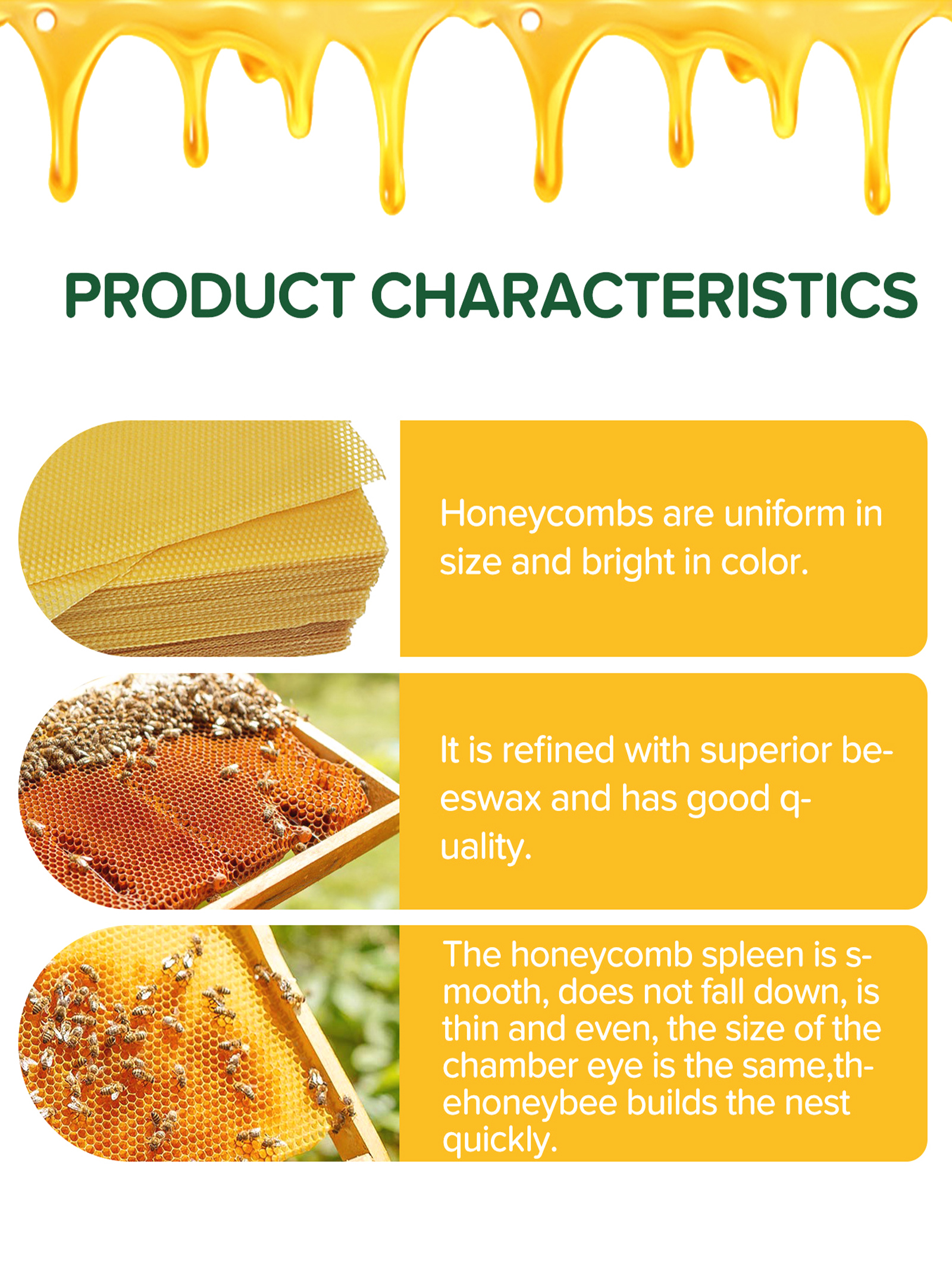 10Pcs Natural Honeycomb Bee Wa - Candle Making Supplies For Beginners บทวิจารณ์และราคา