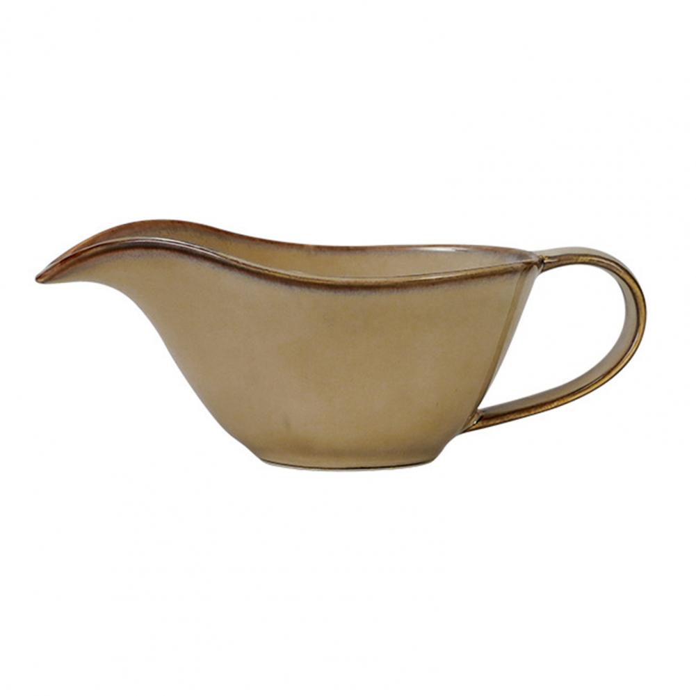 Sauce Dispenser Ceramic Sauce  - Pour Spout Pitcher บทวิจารณ์และราคา