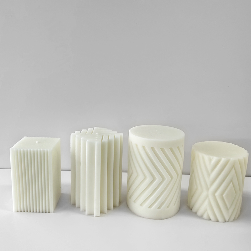 Geometric Cylindrical Scented  - Candle Fragrance Supplies บทวิจารณ์และราคา
