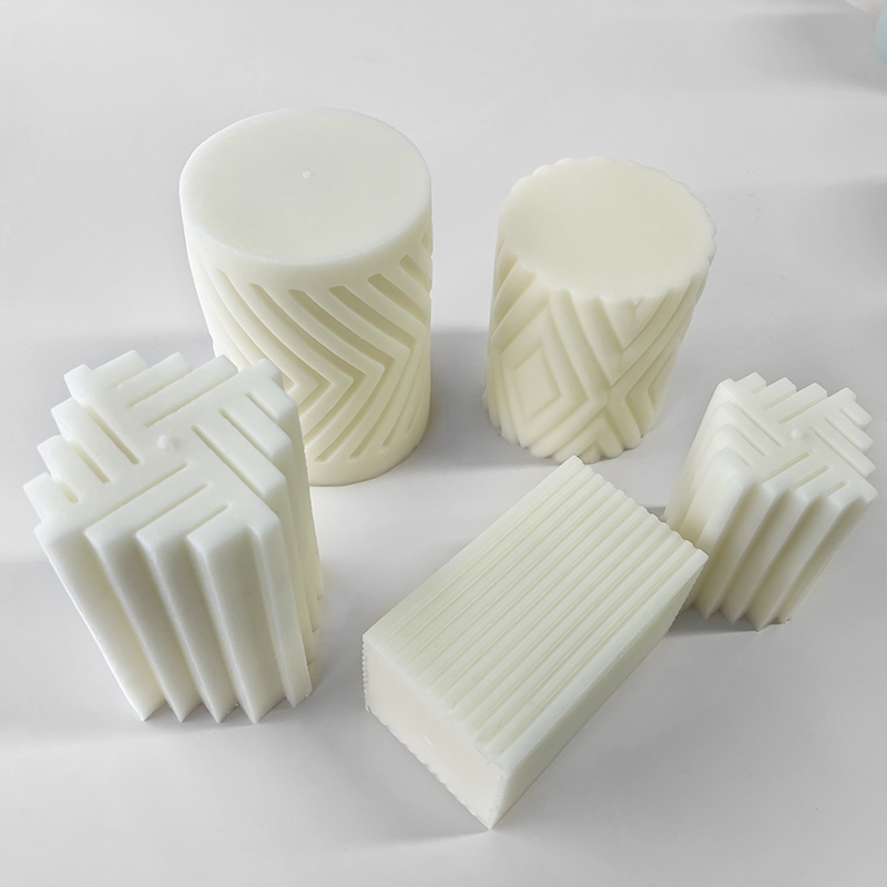 Geometric Cylindrical Scented  - Candle Fragrance Supplies บทวิจารณ์และราคา