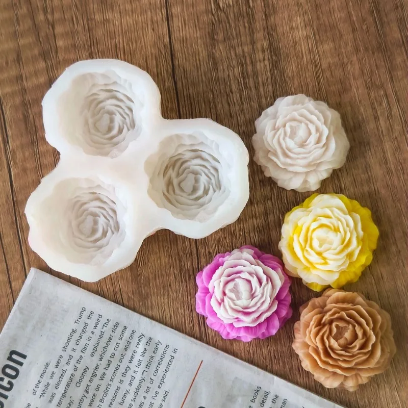Peony Flower Candle Silicone M - Candle Making Supplies Online บทวิจารณ์และราคา