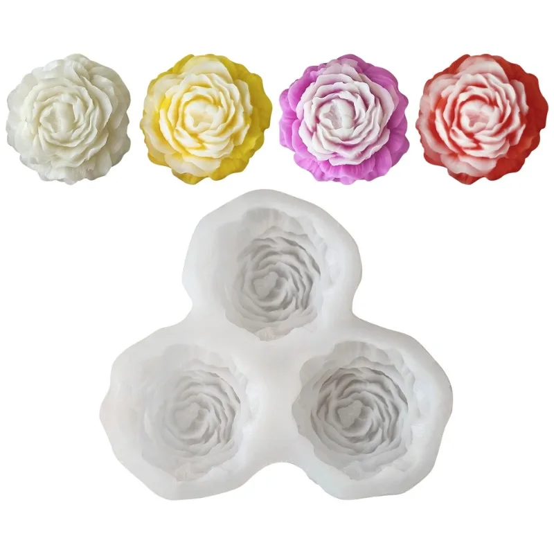 Peony Flower Candle Silicone M - Candle Making Supplies Online บทวิจารณ์และราคา